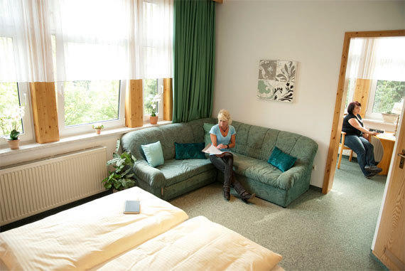 Pension Tannenrausch Friedrichroda Szoba fotó